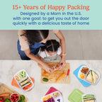Bentgo Easyboxes 3-Compartment Food Containers 8-Piece Set